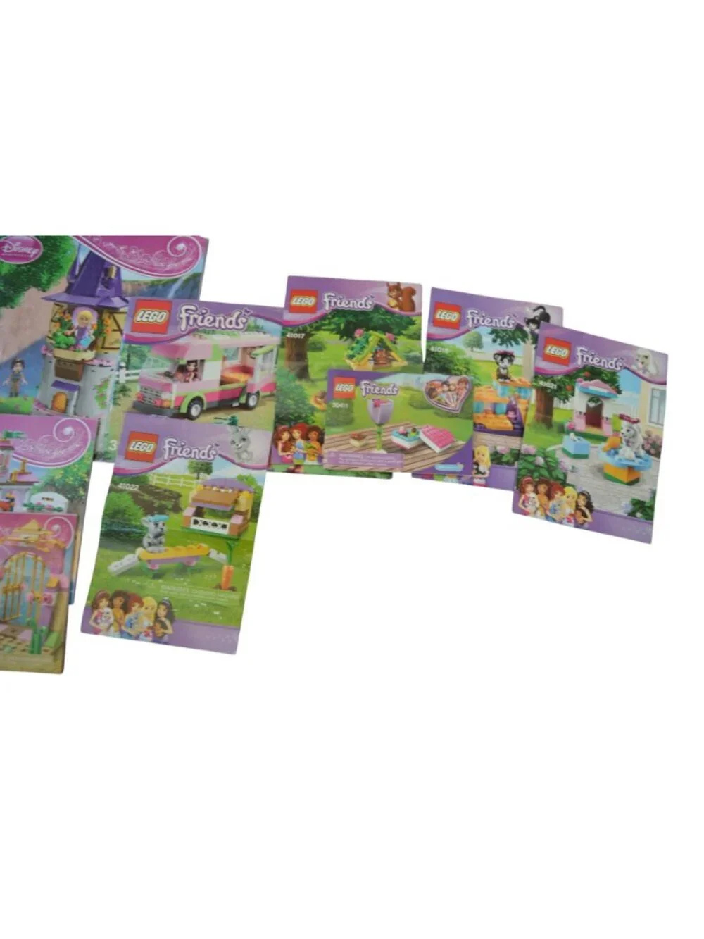 Lego Booklet Bundle 21 pieces City Friends Variety Pack